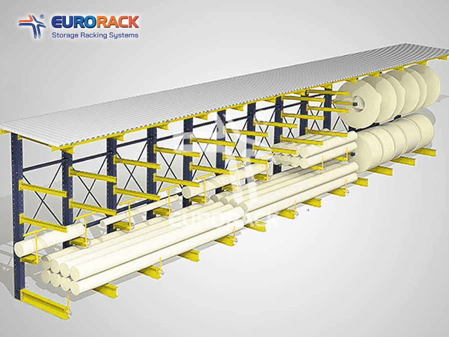 Mechanical Steel Cantilever Racks